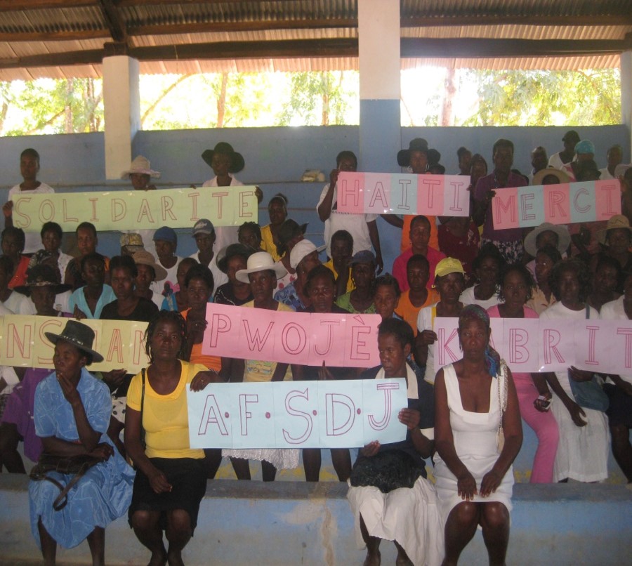 Remerciement pour les dons - Solidarité Haïti